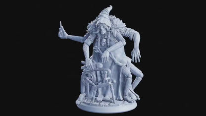 Figurine JDR Guenaude Marionnettiste Flesh Of Gods Impression 3D