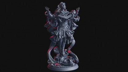 Figurine JDR Ensorceleur Thebeus Flesh Of Gods Impression 3D