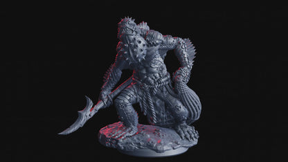 Figurine JDR Monstre Rejetons des profondeurs Flesh Of Gods Impression 3D