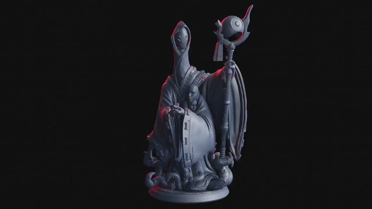Figurine JDR Chancelier du Vide Flesh Of Gods Impression 3D