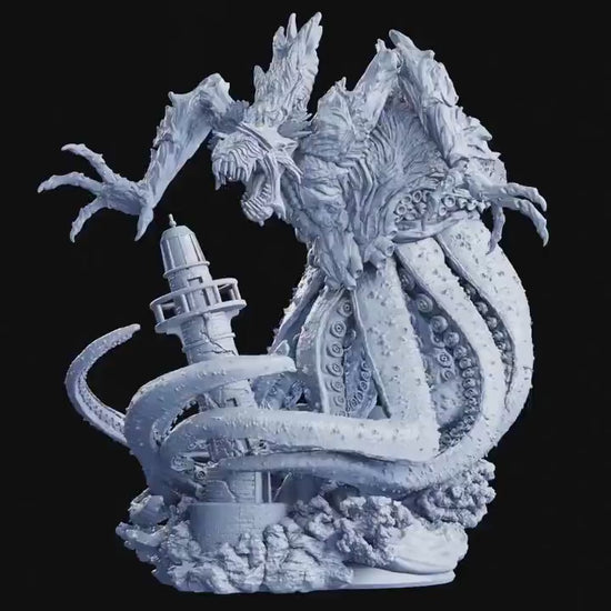 Figurine JDR Kraken Flesh Of Gods Impression 3D