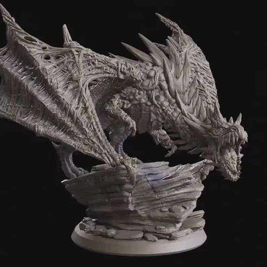 Figurine Dragon Corrompu Flesh Of Gods Impression 3D