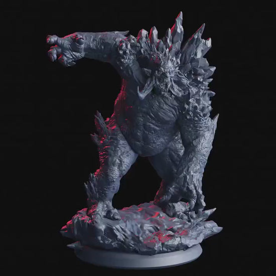 Figurine JDR Troll de Magma Flesh Of Gods Impression 3D