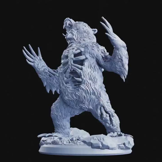 Figurine JDR Ours Zombie Flesh Of Gods Impression 3D