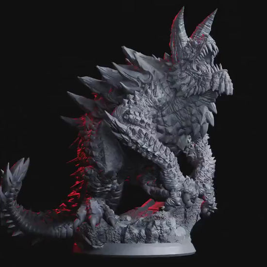 Figurine JDR Tarasque Flesh Of Gods Impression 3D