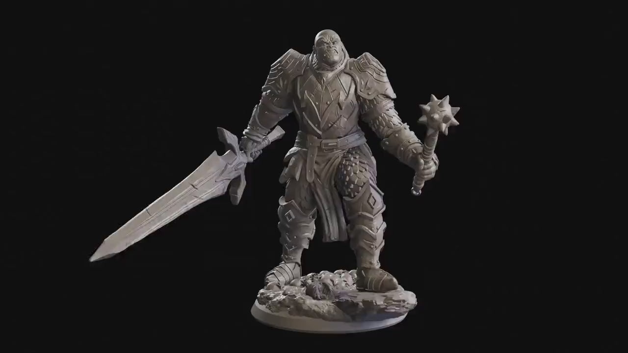 Figurine Commandant Sanguinaire 01 et 02 Flesh Of Gods Impression 3D