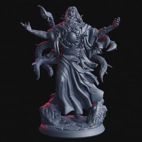 Figurine JDR Cultiste Grigor Flesh Of Gods Impression 3D
