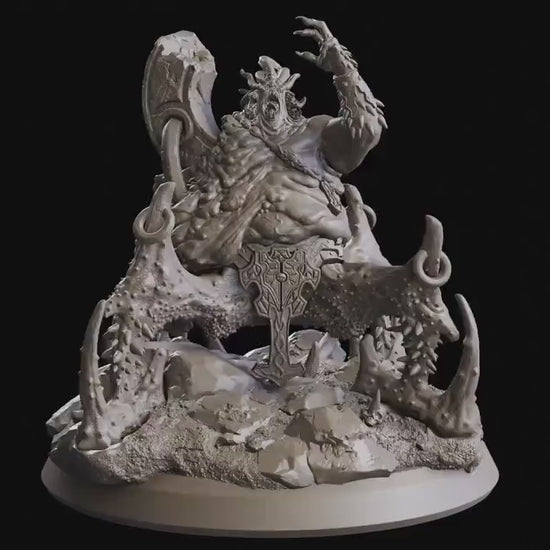 Figurine monstre aberrant Magoth Flesh of Gods Impression 3D