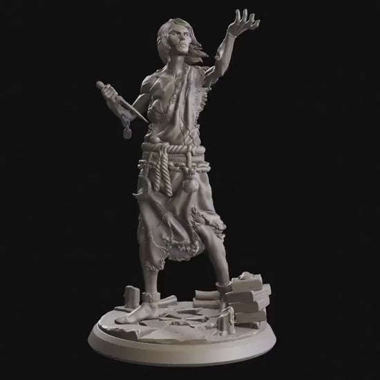 Figurine JDR Cultiste de SANG 01 Flesh Of Gods Impression 3D