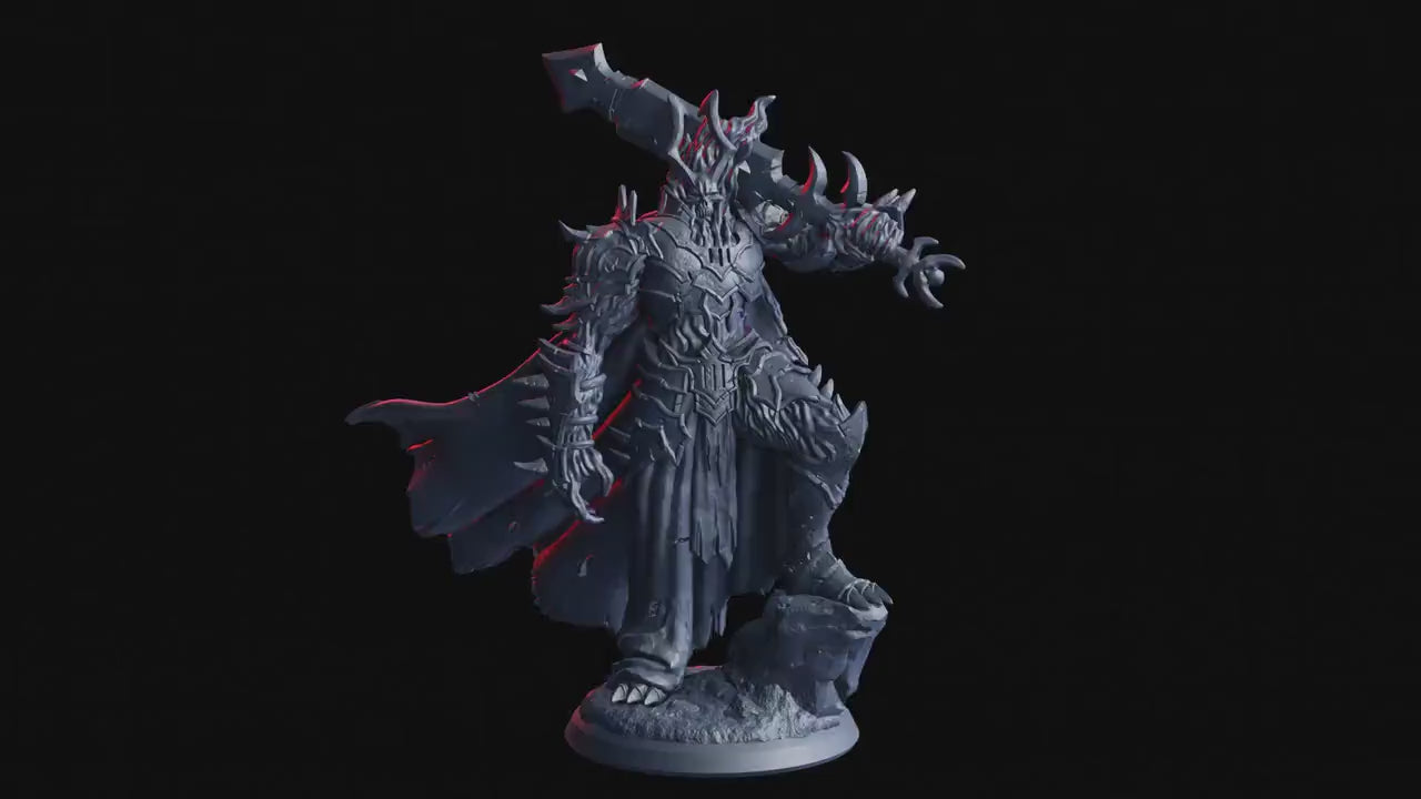Figurine JDR Revenant Fumant Flesh Of Gods Impression 3D
