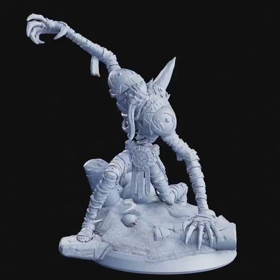 Figurine JDR Golem 01 Flesh Of Gods Impression 3D