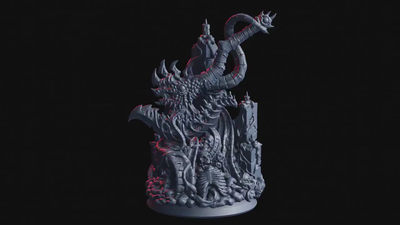 Figurine JDR Arme Eldritch Flesh Of Gods Impression 3D