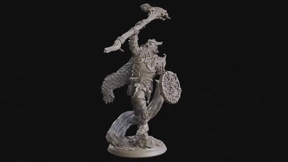 Figurine Druide Firbolg Flesh of Gods Impression 3D