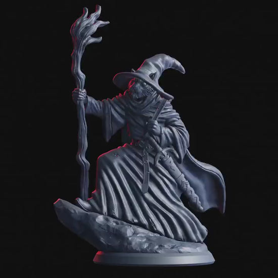Figurine JDR Tabaxi Magicien Flesh Of Gods Impression 3D