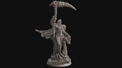 Figurine JDR Faucheuse Flesh of Gods Impression 3D