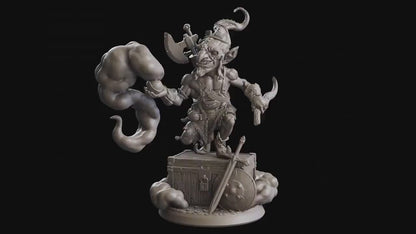 Figurine Bandit Gobelin 02 Flesh Of Gods Impression 3D