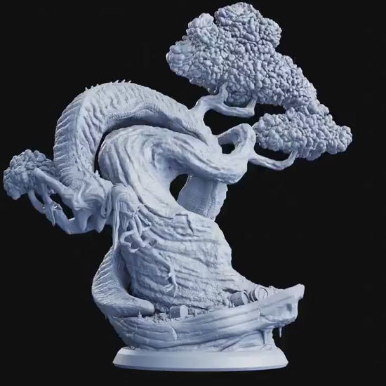 Figurine JDR Monstre L'oracle flétri Flesh Of Gods Impression 3D