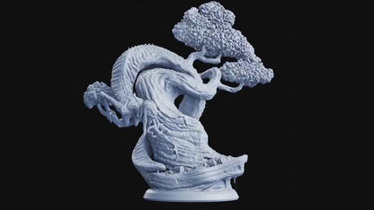 Figurine JDR Monstre L'oracle flétri Flesh Of Gods Impression 3D