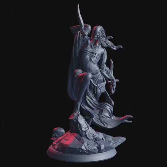 Figurine JDR Sorcière du Vide Flesh Of Gods Impression 3D