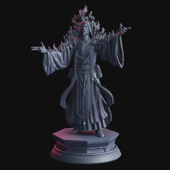 Figurine JDR Cultiste des flammes Flesh Of Gods Impression 3D