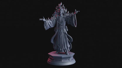 Figurine JDR Cultiste des flammes Flesh Of Gods Impression 3D