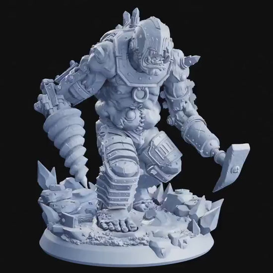 Figurine JDR Troll Mineur Flesh Of Gods Impression 3D