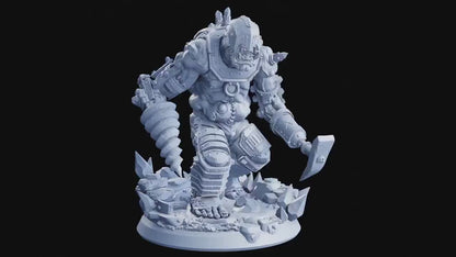 Figurine JDR Troll Mineur Flesh Of Gods Impression 3D