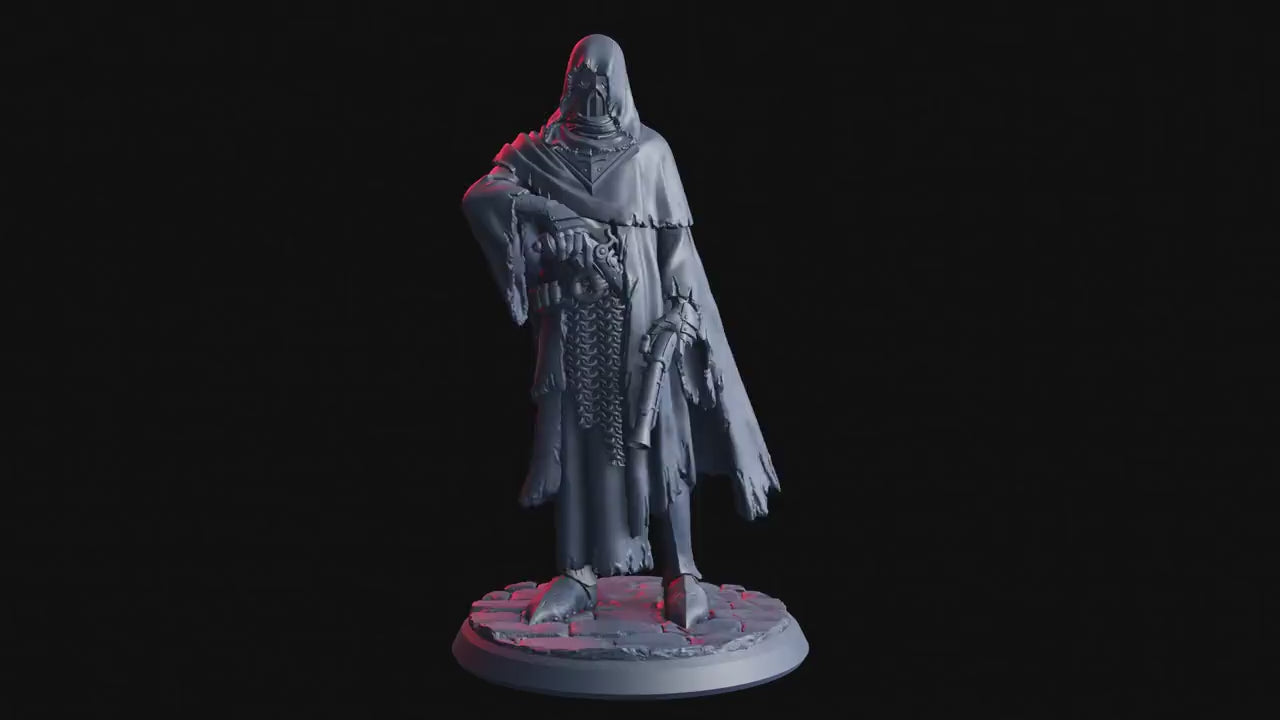 Figurine JDR Gunslinger Flesh Of Gods Impression 3D