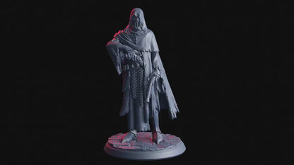 Figurine JDR Gunslinger Flesh Of Gods Impression 3D
