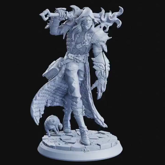 Figurine JDR Rodeur Chasseur de Monstre Flesh Of Gods Impression 3D