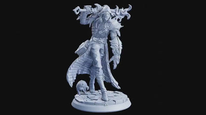 Figurine JDR Rodeur Chasseur de Monstre Flesh Of Gods Impression 3D