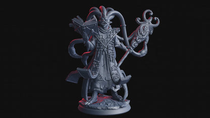 Figurine JDR – Ritualiste Scion Abyssal Flesh Of Gods – Impression 3D