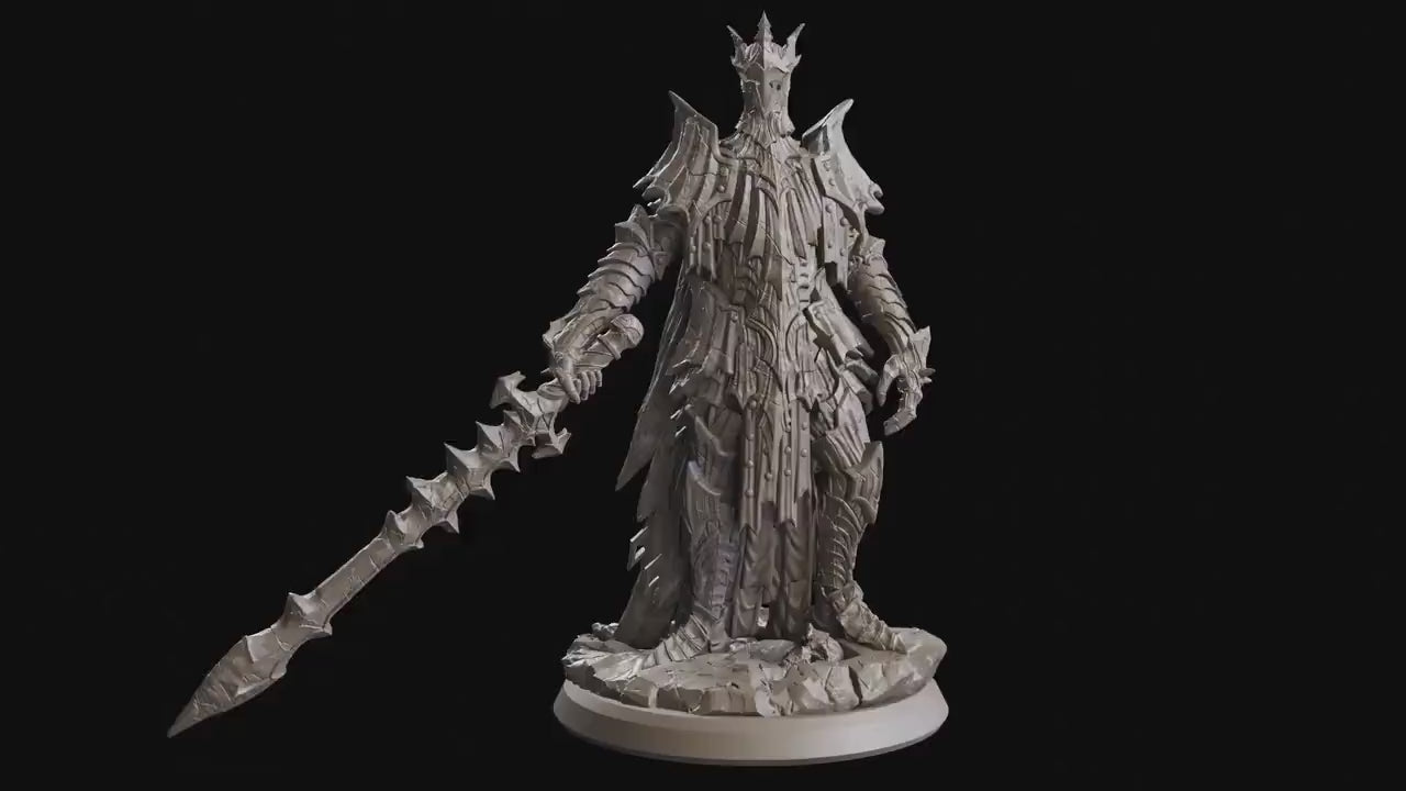 Figurine Chevalier Spéctrale 02 Flesh of Gods Impression 3D