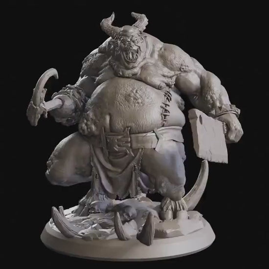 Figurine Diable Boucher 01 Flesh Of Gods Impression 3D