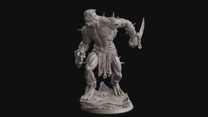 Figurine Demon Serviteur de Mogoth 01 Flesh Of Gods Impression 3D
