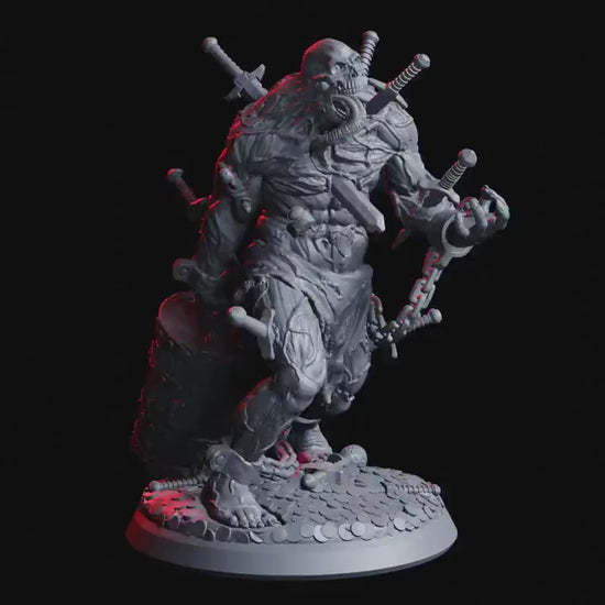 Figurine Horreur zombie Flesh of Gods