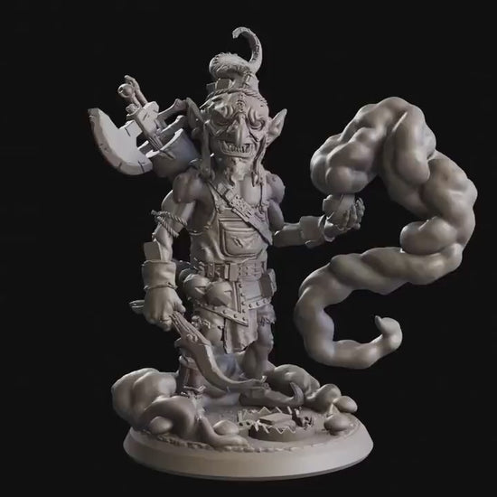 Figurine Bandit Gobelin 01 Flesh of Gods Impression 3D