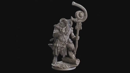 Figurine Homme-Chevre Flesh of Gods Impression 3D