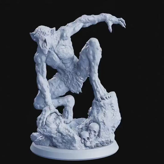 Figurine JDR Rampant 01 & 02 Flesh of gods Impression 3D