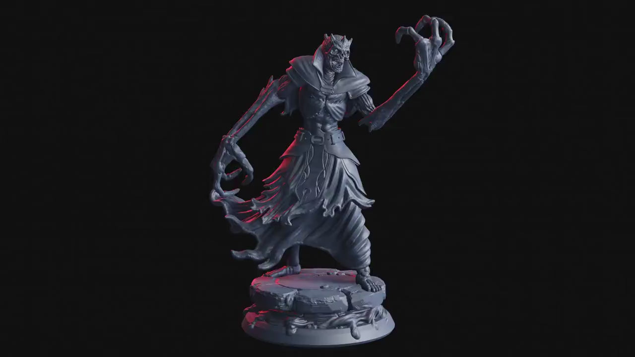 Figurine JDR Monstre Griffe d'OS Flesh Of Gods Impression 3D