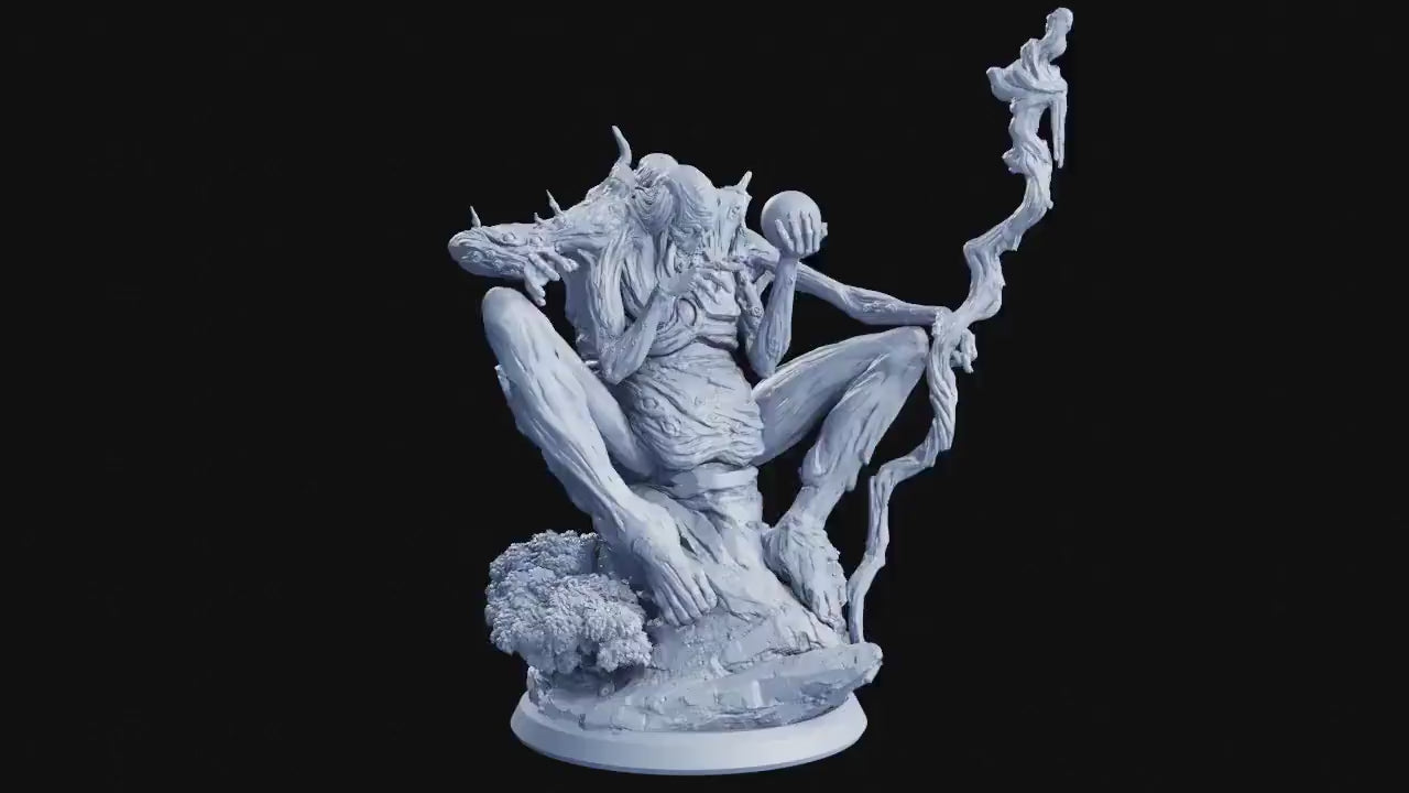 Figurine JDR Gardien Corrompu Flesh Of Gods Impression 3D